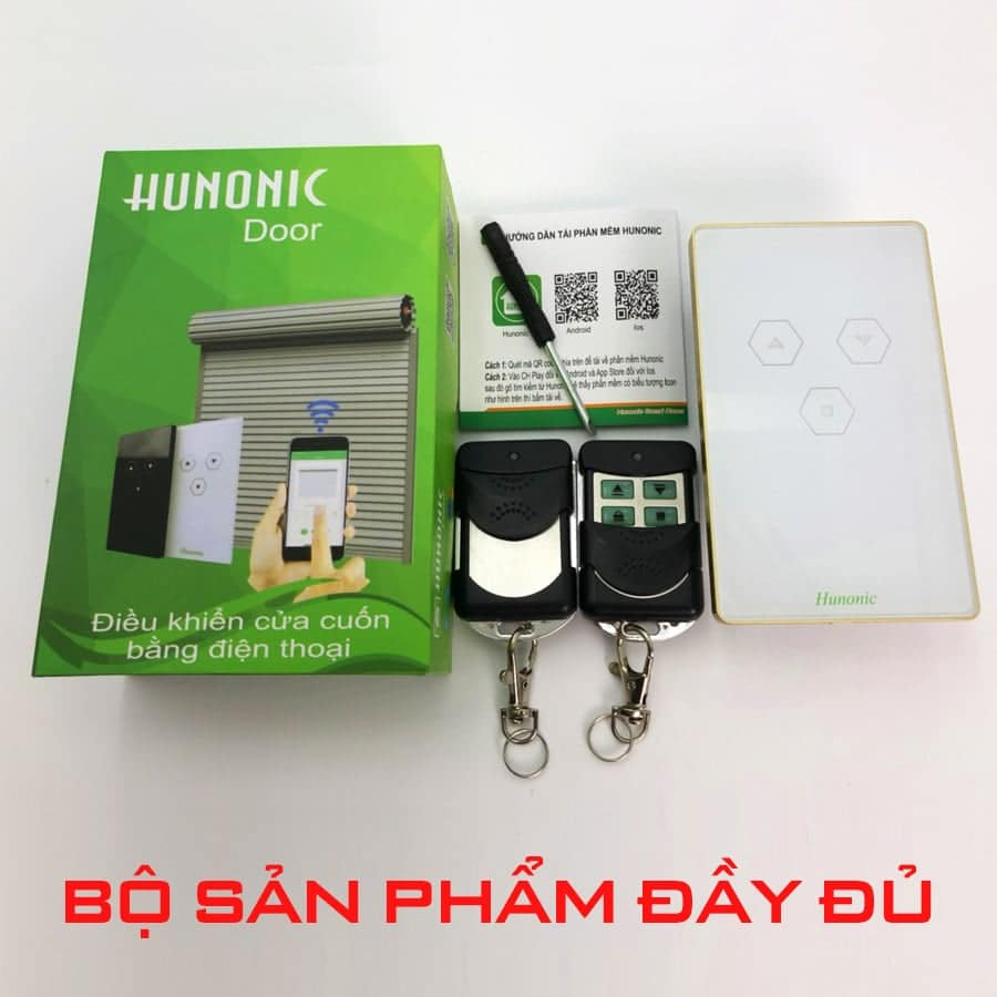Công Tắc Cửa Cuốn Thông Minh HUNONIC DOOR ( màu trắng) 9 hunonic door 4 min